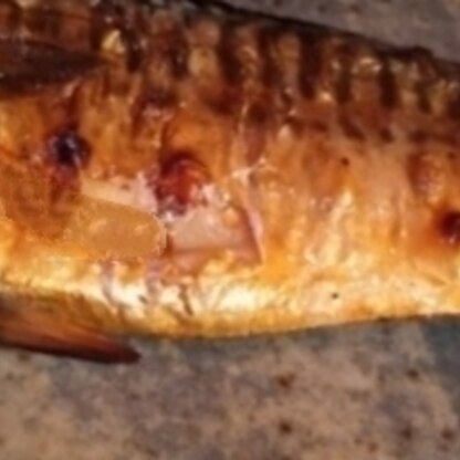 鯖の塩焼きフライパンで出来て楽でしたo(^▽^)o美味しかったです